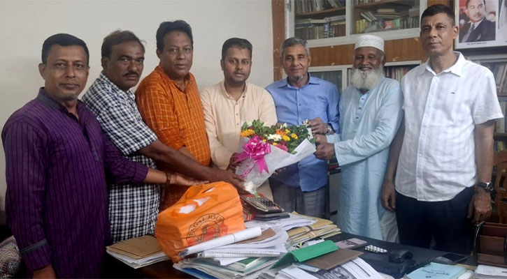 মৌলভীবাজারে বিএনপির নবনির্বাচিত নেতাদের সাক্ষাৎ
